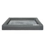 pawz memory foam pet bed calming dog l large