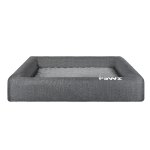 pawz memory foam pet bed calming dog m medium