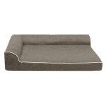 pawz orthopedic dog bed l coffee
