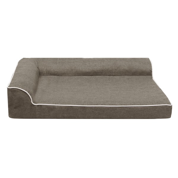 pawz orthopedic dog bed l coffee