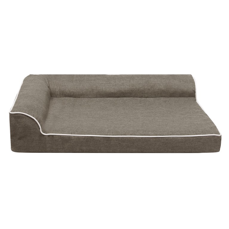 pawz orthopedic dog bed l coffee