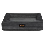 pawz xxl size orthopedic dog bed with corduroy removable cover waterproof washable grey pawz xxl size orthopedic dog bed with corduroy removable cover waterproof washable grey