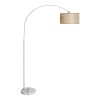 emitto modern led floor lamp reading beige emitto modern led floor lamp reading beige