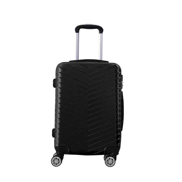 slimbridge 20" carry on travel luggage black 20 inch slimbridge 20" carry on travel luggage black 20 inch