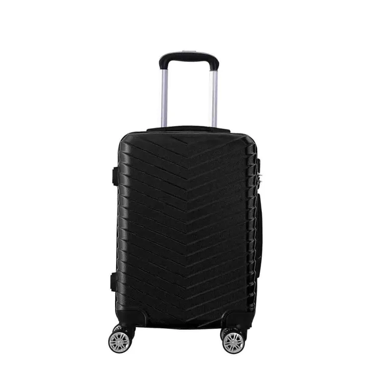 slimbridge 20" carry on travel luggage black 20 inch slimbridge 20" carry on travel luggage black 20 inch