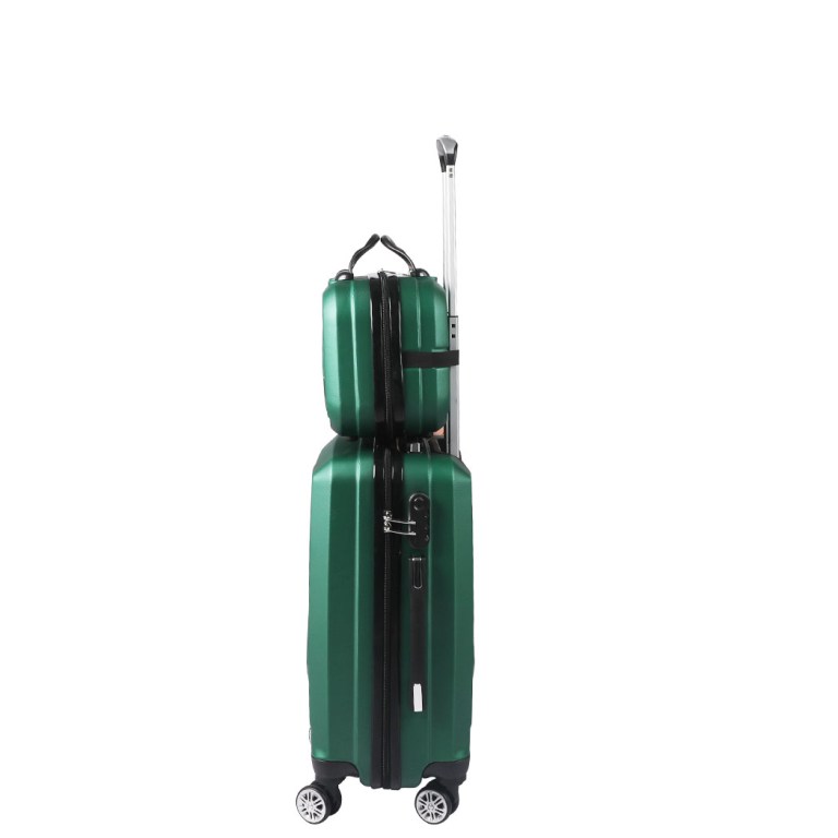 slimbridge 2pcs 20"travel luggage set green slimbridge 2pcs 20"travel luggage set green