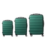slimbridge 3pc luggage sets suitcase green slimbridge 3pc luggage sets suitcase green