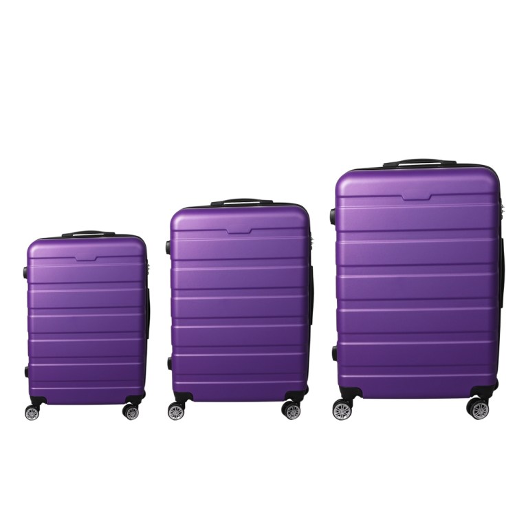 slimbridge 3pc luggage sets suitcase purple slimbridge 3pc luggage sets suitcase purple