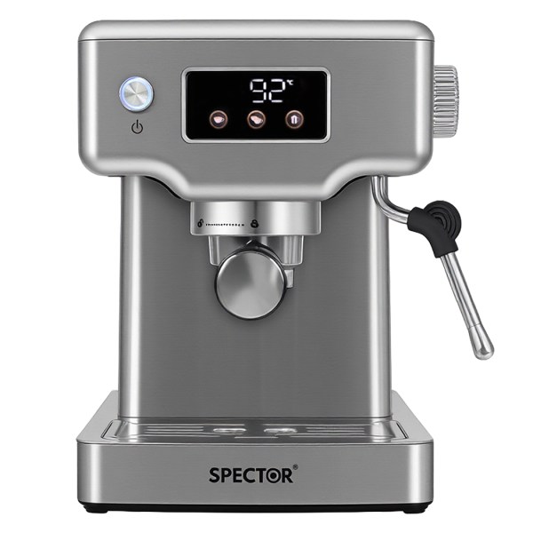 spector 20 bar espresso coffee machine maker milk frother cappuccino latte cafe