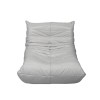 levede floor chair caterpillar sofa grey