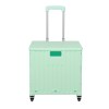 folding shopping trolley cart portable green folding shopping trolley cart portable green