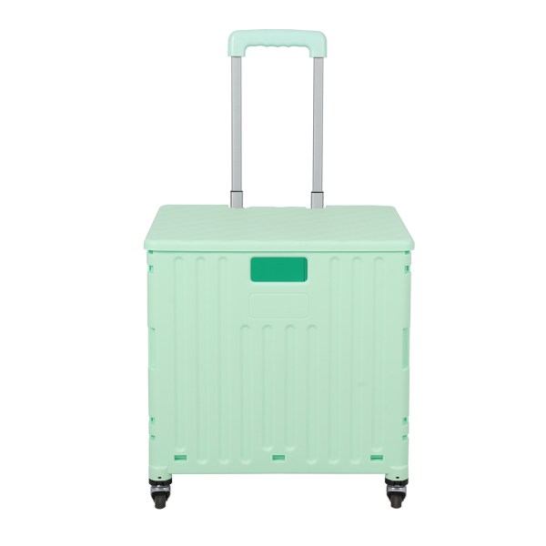folding shopping trolley cart portable green folding shopping trolley cart portable green