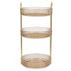 ilus 360� roating makeup organiser vanity countertop shelf cosmetic holder gold ilus 360� roating makeup organiser vanity countertop shelf cosmetic holder gold