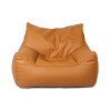 marlow bean bag chair cover pu indoor brown