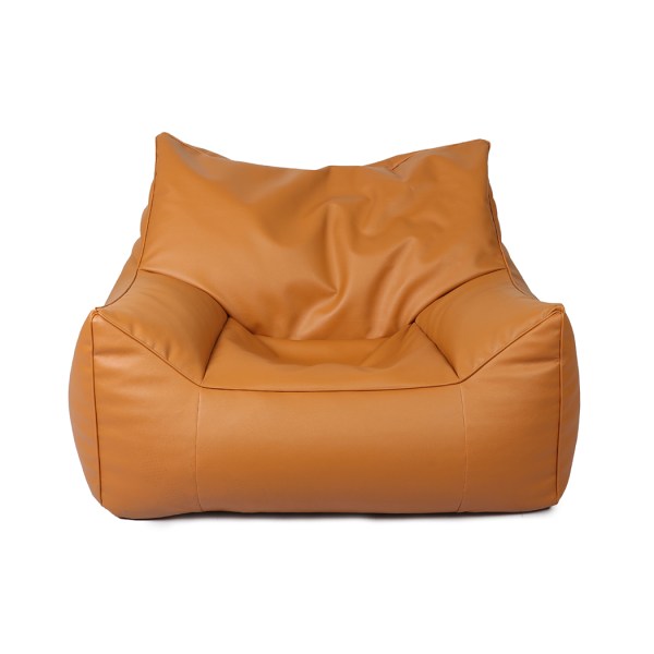 marlow bean bag chair cover pu indoor brown