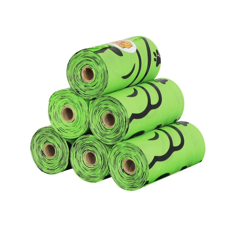 pawz 100% compostable biobased dog poop bags