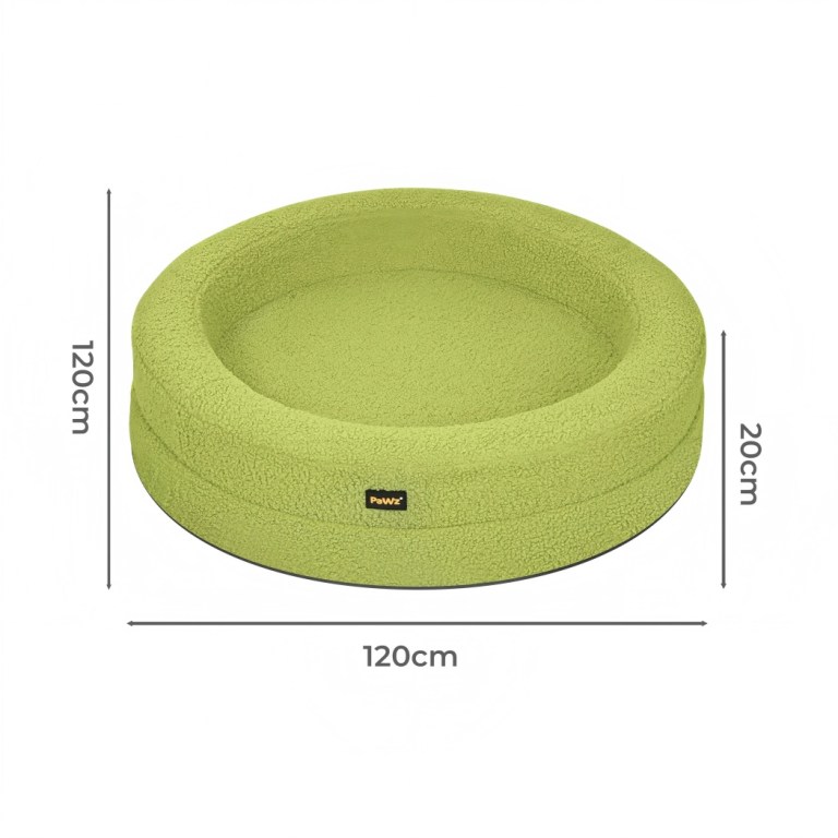 pawz pet orthopedic calming bed memory foam dog sofa xx large