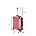 slimbridge 24" luggage suitcase code rose gold slimbridge 24" luggage suitcase code rose gold