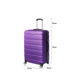 slimbridge 28" luggage case suitcase purple 28 inch slimbridge 28" luggage case suitcase purple 28 inch