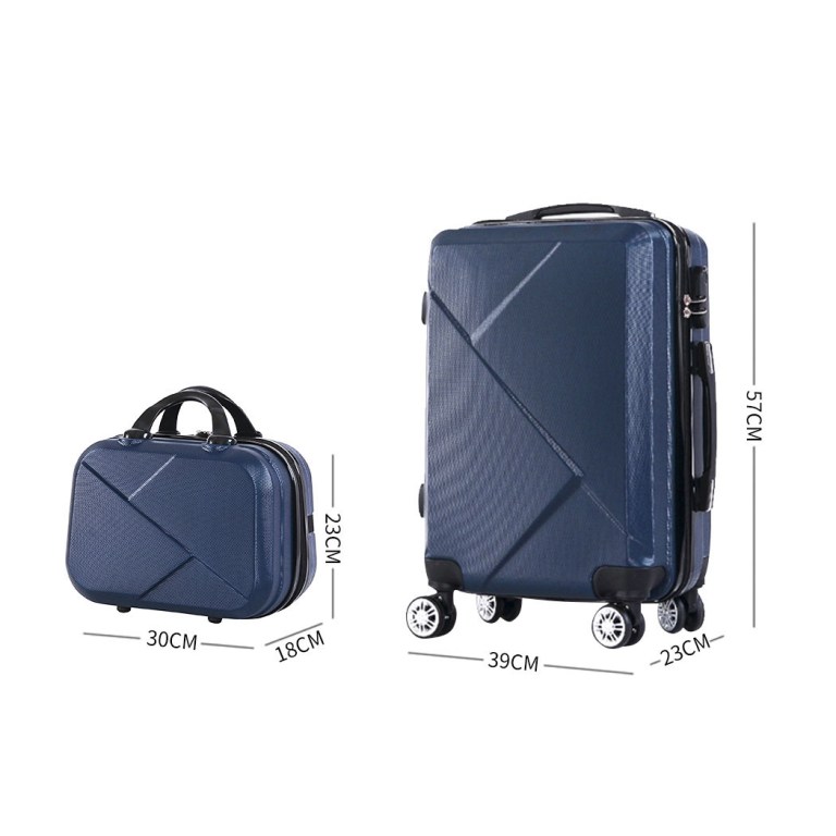 slimbridge 2pcs 20"travel luggage set novy slimbridge 2pcs 20"travel luggage set novy