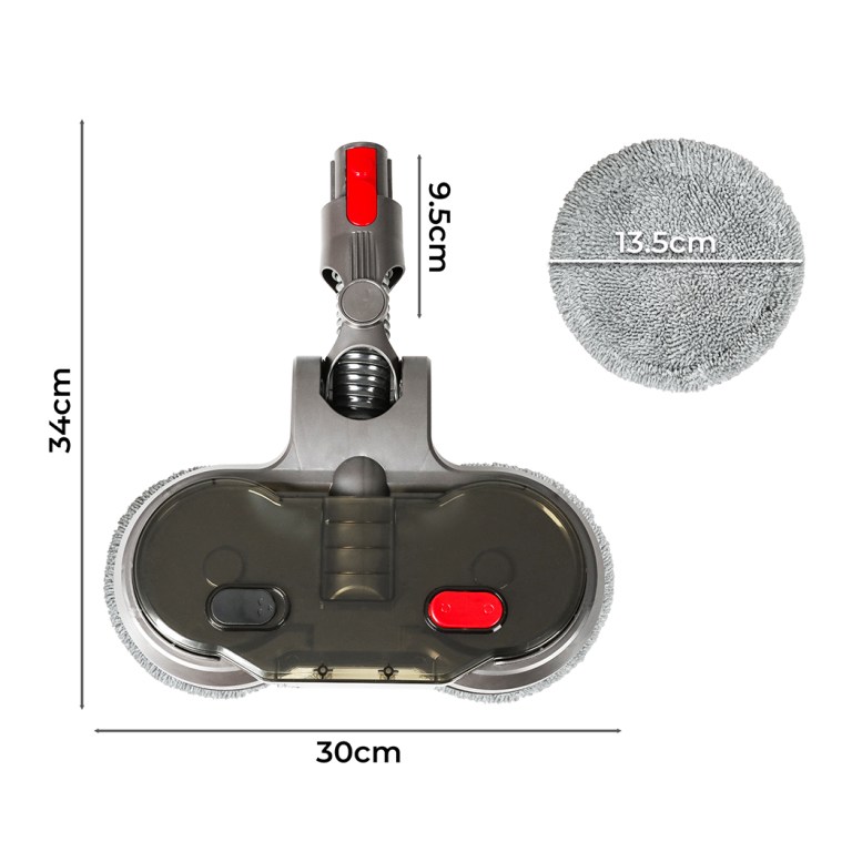 electric motorised mop head for dyson