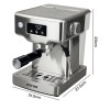 spector 20 bar espresso coffee machine maker milk frother cappuccino latte cafe