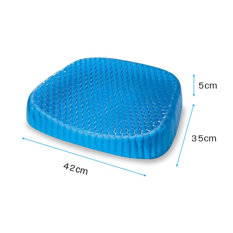 gel honeycomb seat cushion flex back