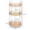 ilus 360� roating makeup organiser vanity countertop shelf cosmetic holder gold ilus 360� roating makeup organiser vanity countertop shelf cosmetic holder gold