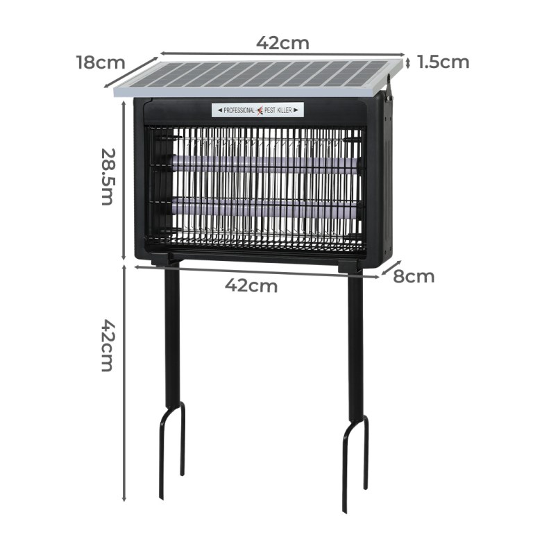 spector electric bug zapper lamp outdoor indoor