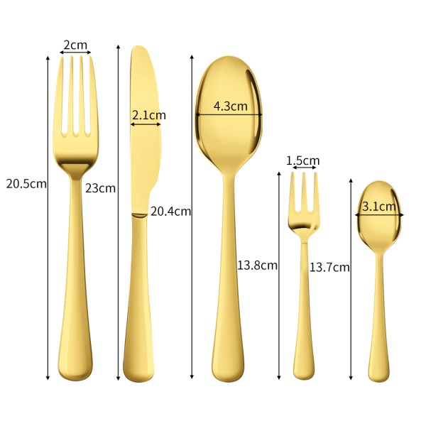 stainless steel cutlery set travel knife gold stainless steel cutlery set travel knife gold