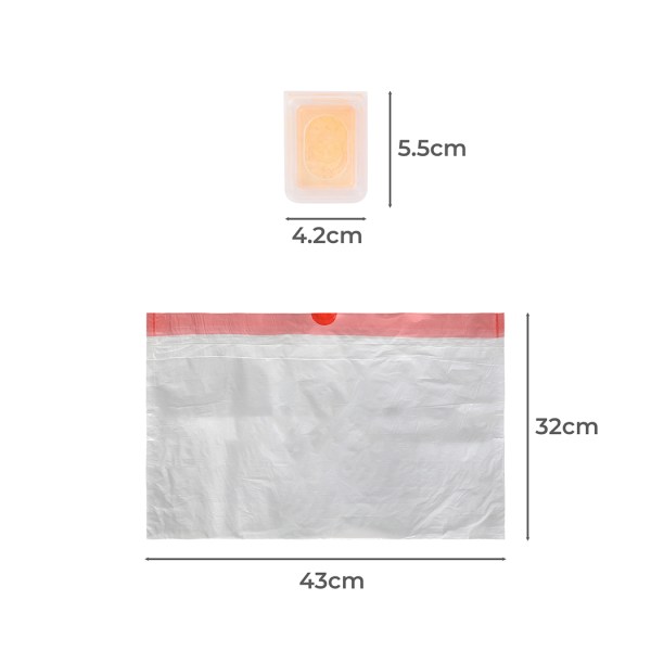 pawz waste bag 10 rolls disposable