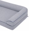 pawz cooling orthopedic dog bed waterproof lining washable memory foam grey m