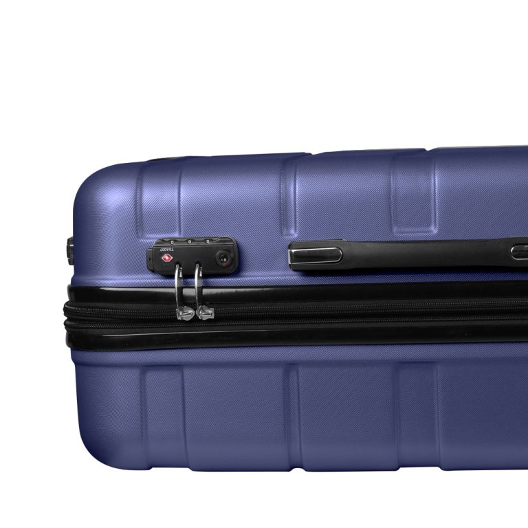 slimbridge 28" inch expandable luggage navy 28 inch