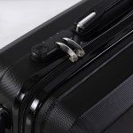 slimbridge 2pcs 20"travel luggage set black slimbridge 2pcs 20"travel luggage set black