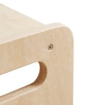 levede kids table and chair set dining adjustable toddler activity desk wood