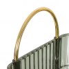 ilus makeup organiser vanity countertop shelf cosmetic holder storage green
