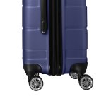 slimbridge 28" inch expandable luggage navy 28 inch