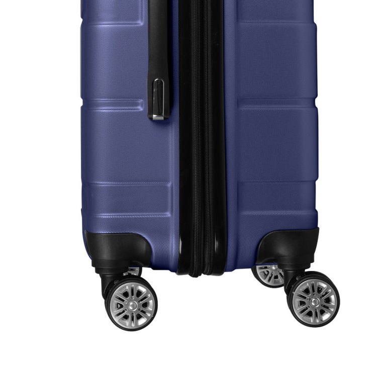 slimbridge 28" inch expandable luggage navy 28 inch