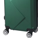 slimbridge 2pcs 20"travel luggage set green slimbridge 2pcs 20"travel luggage set green