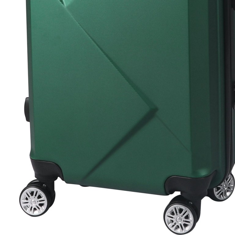 slimbridge 2pcs 20"travel luggage set green slimbridge 2pcs 20"travel luggage set green