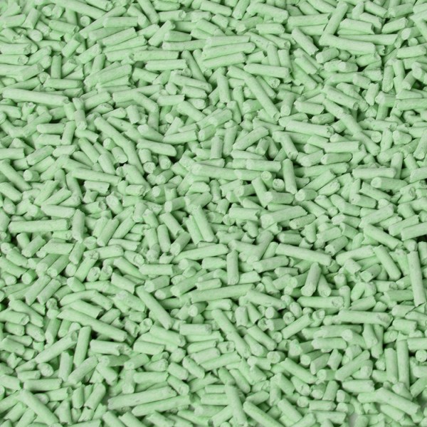 pawz 2.5kg tofu cat litter clumping green tea x4