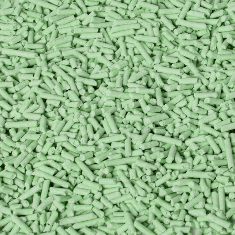 pawz 2.5kg tofu cat litter clumping green tea x6