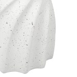 levede side table end terrazzo hourglass