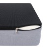 pawz cooling orthopedic dog bed waterproof lining washable memory foam grey m