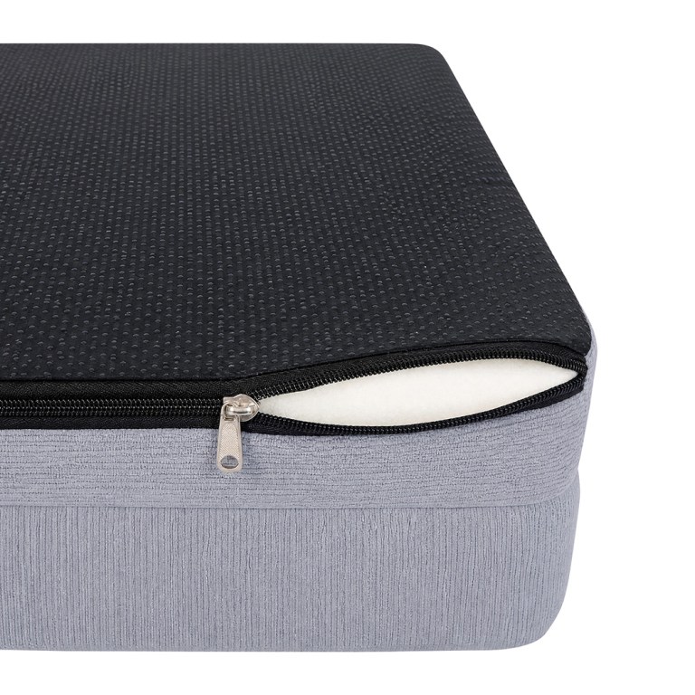 pawz cooling orthopedic dog bed waterproof lining washable memory foam grey xl