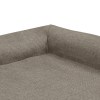 pawz orthopedic dog bed l coffee