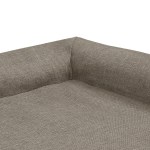 pawz orthopedic dog bed l coffee