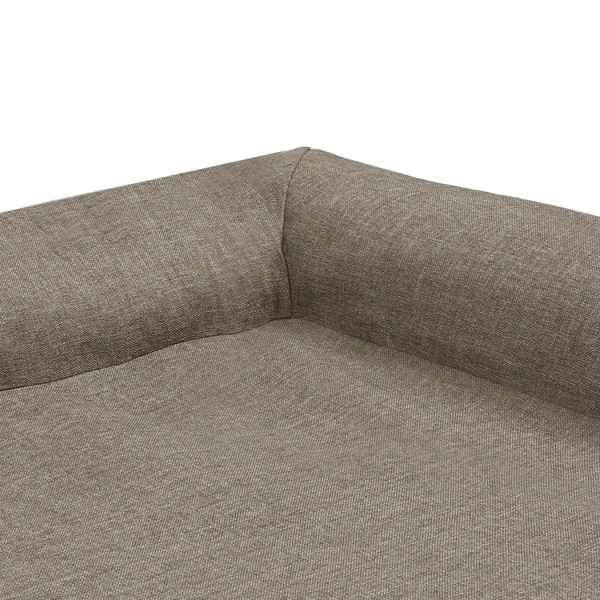 pawz orthopedic dog bed l coffee