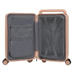slimbridge 26" luggage wide handle hard case pink slimbridge 26" luggage wide handle hard case pink