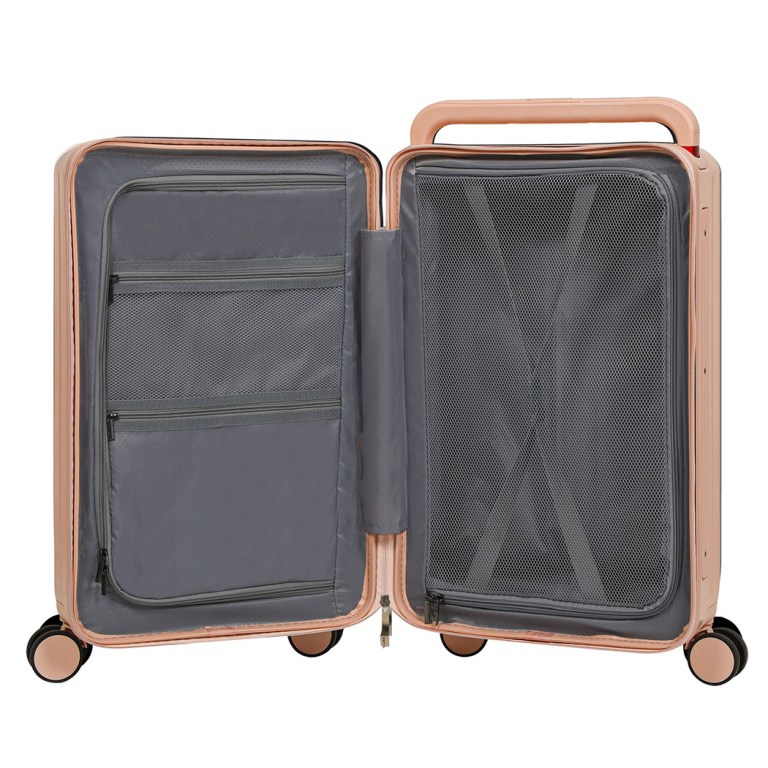slimbridge 26" luggage wide handle hard case pink slimbridge 26" luggage wide handle hard case pink